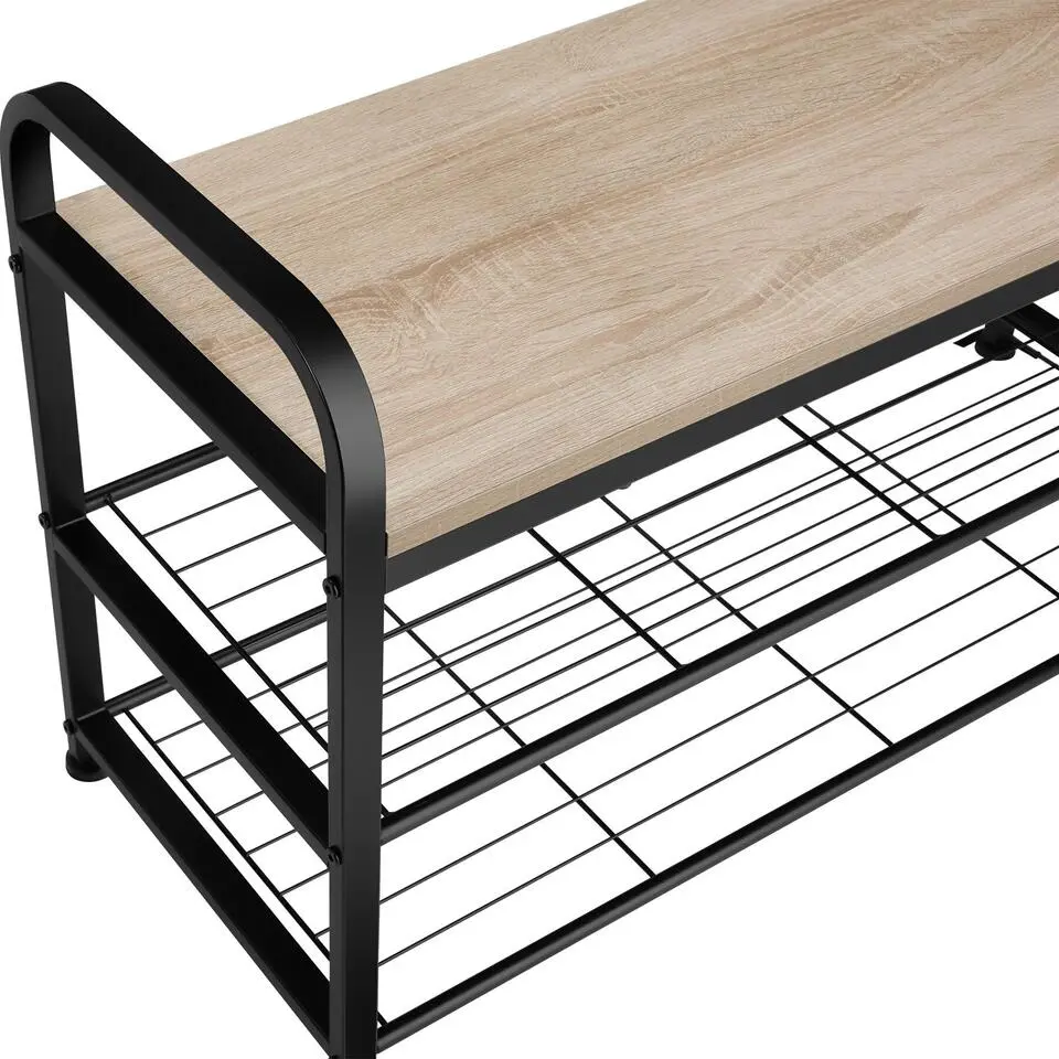 tectake Schoenenrek Southampton 91x36x55cm