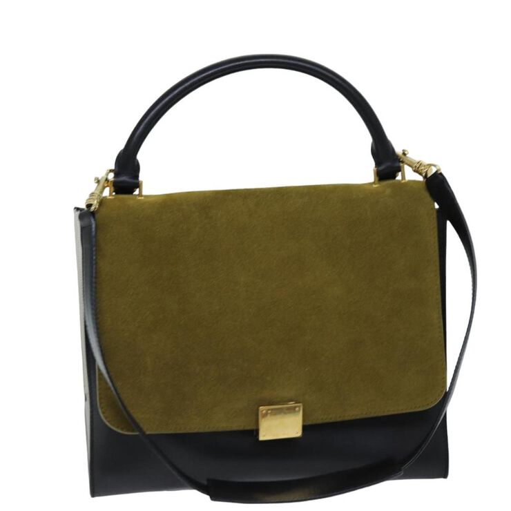 Celine Vintage Celine Handbag Black