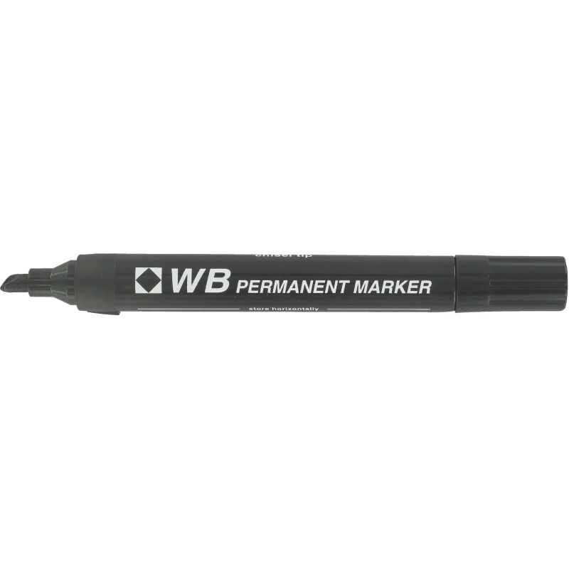 Marqueur permanent budget pointe biseautée 2 mm