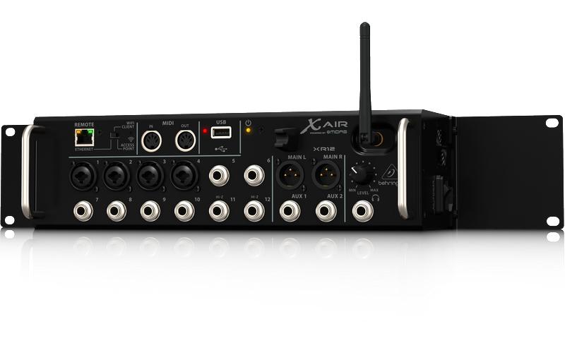Mischpult X AIR XR12<br>Digitaler 12-Kanal-Mixer für Studioaufnahmen oder Liveperformances