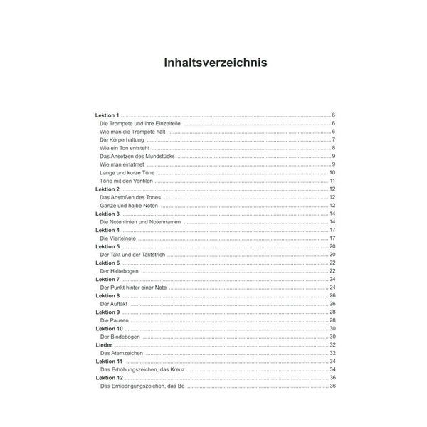 Horst Rapp Verlag Trompetenschule 1 für Anfänger
