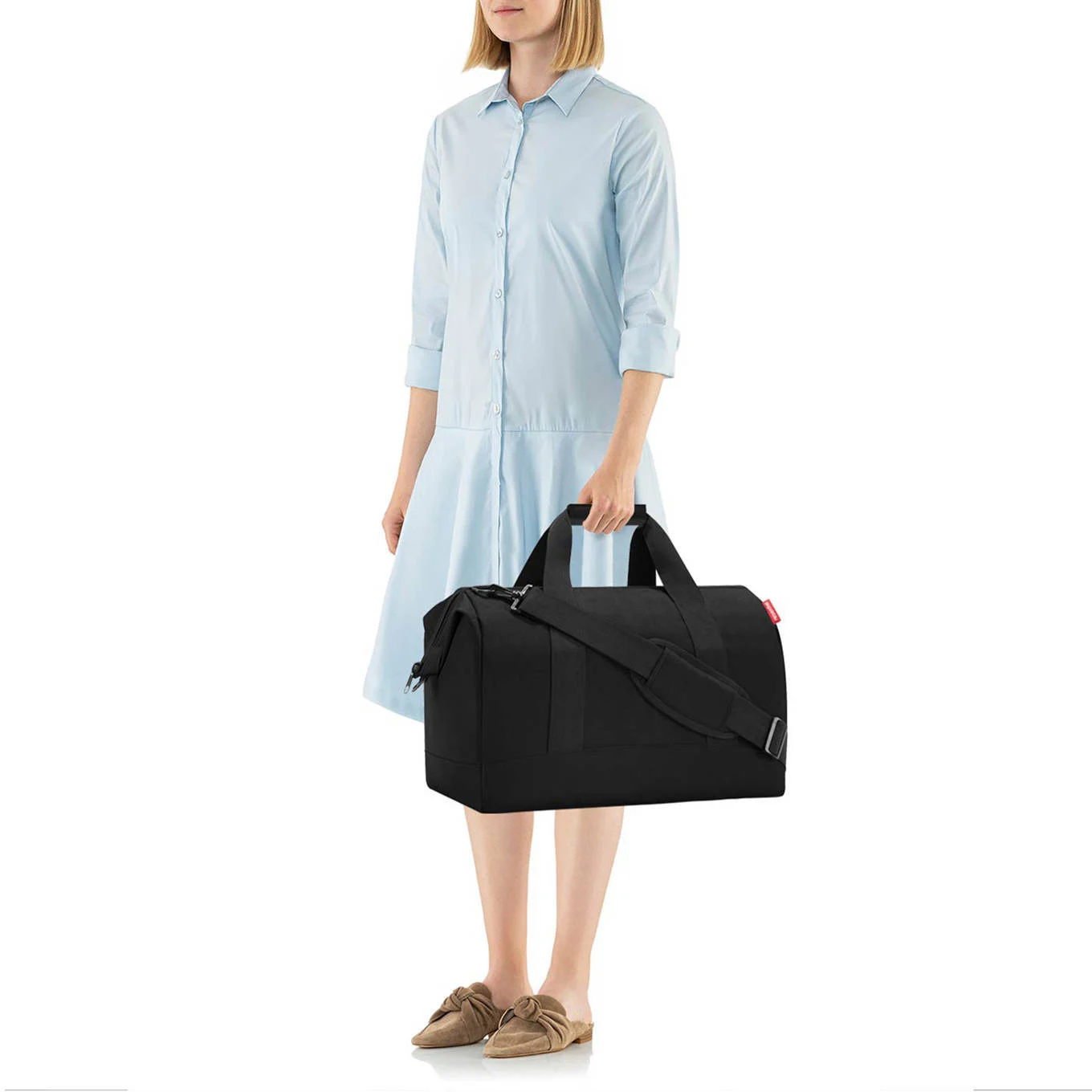 Reisenthel reistas Travelling Allrounder L zwart/goudkleurig