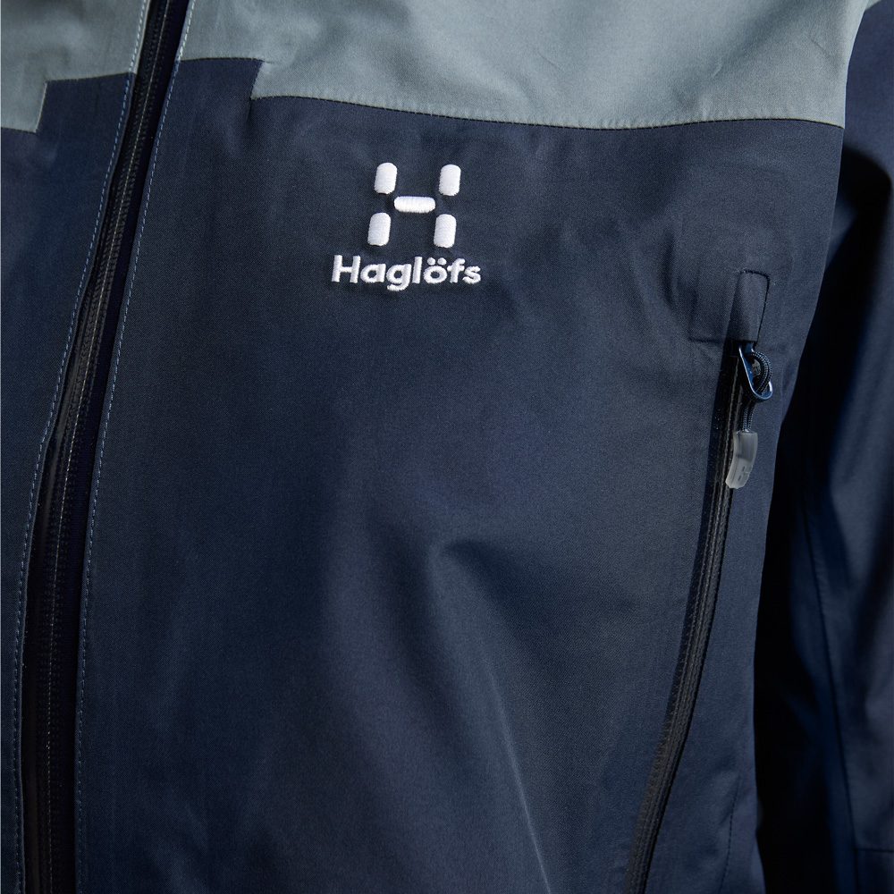 Haglöfs ROC Flash GORE-TEX® Hardshelljacke Damen tarn blue