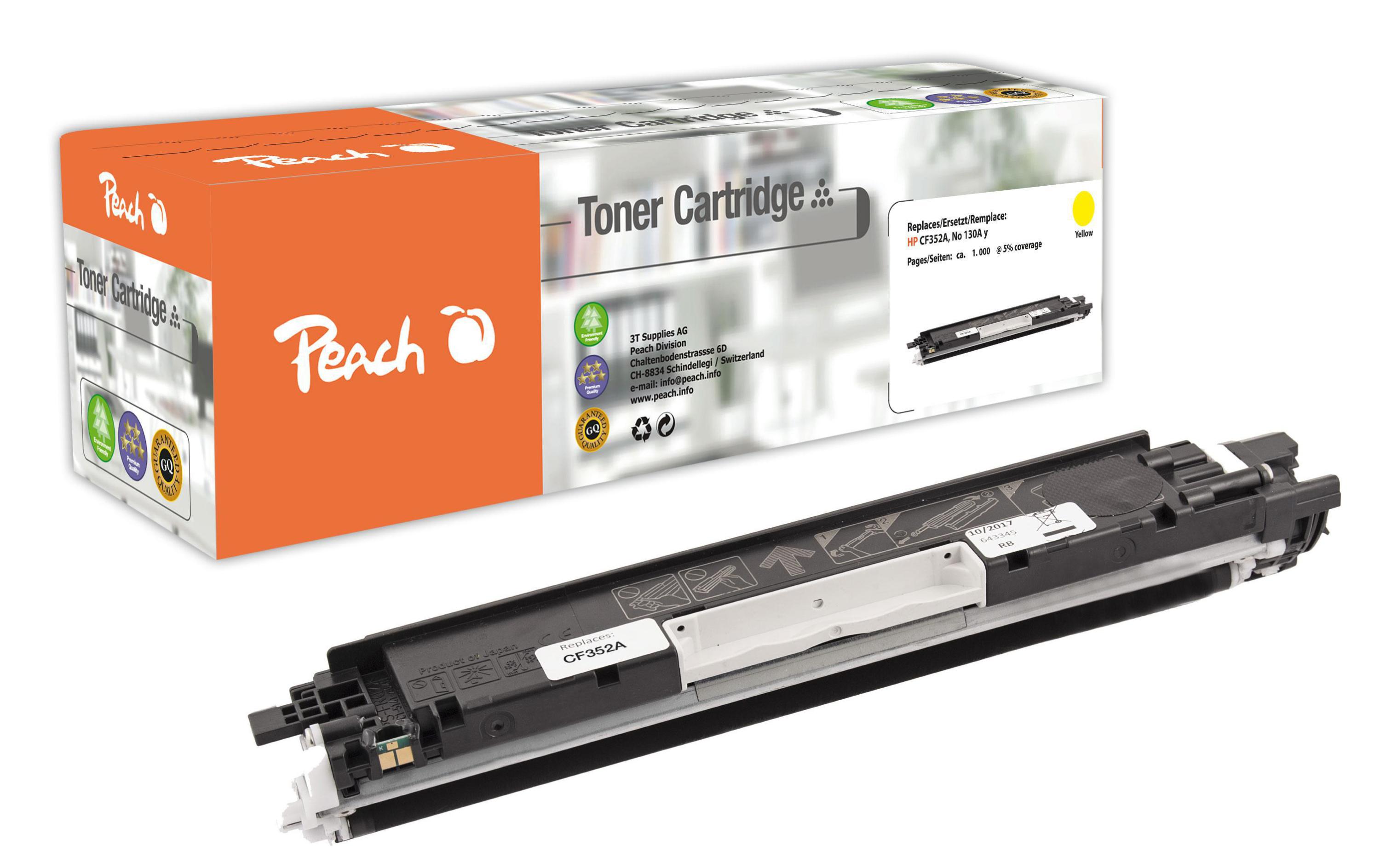 Toner HP Nr. 130A (CF352A) YellowToner, Gelb