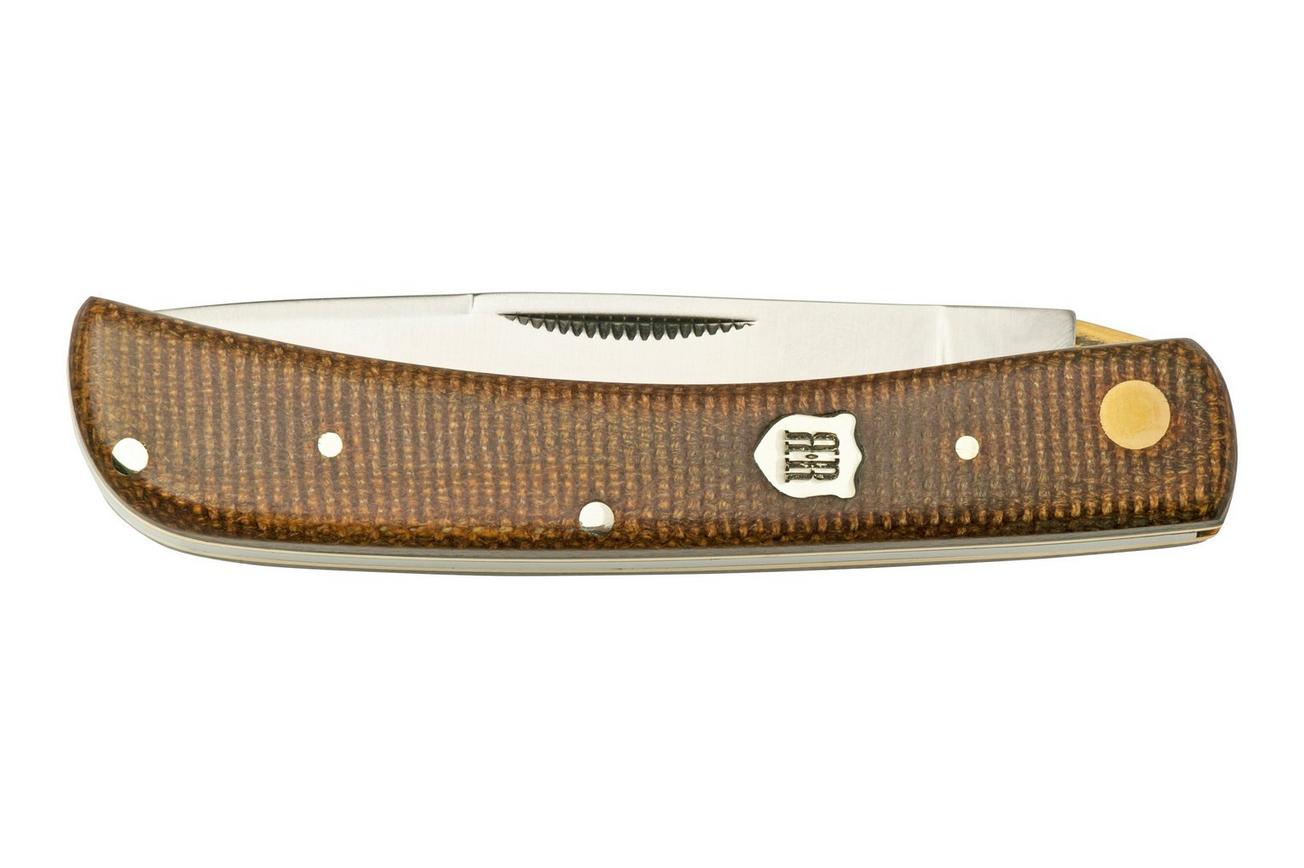 Rough Ryder Brown Burlap Small Work Knife RR2333, zakmes