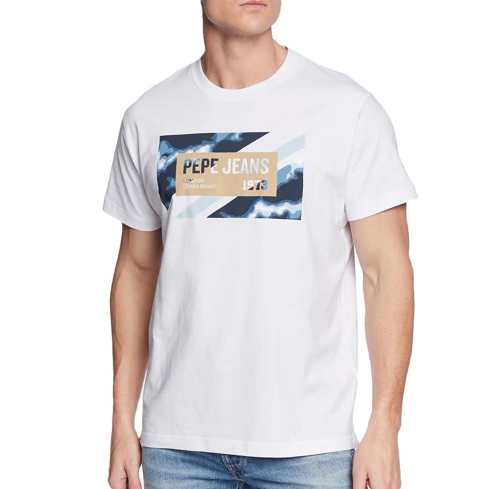 Pepe jeans T-shirt Blanc Homme Pepe jeans Rederick