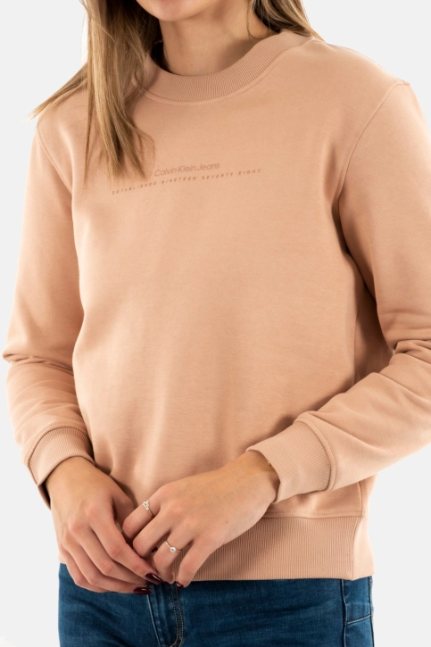 Sweat calvin klein jeans institutional graphi tgw tuscany