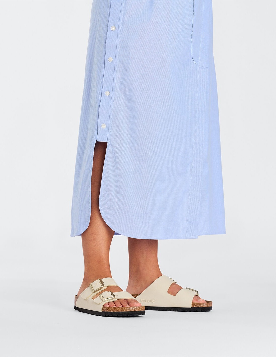 birkenstock Mules Femme arizona lenb ecru