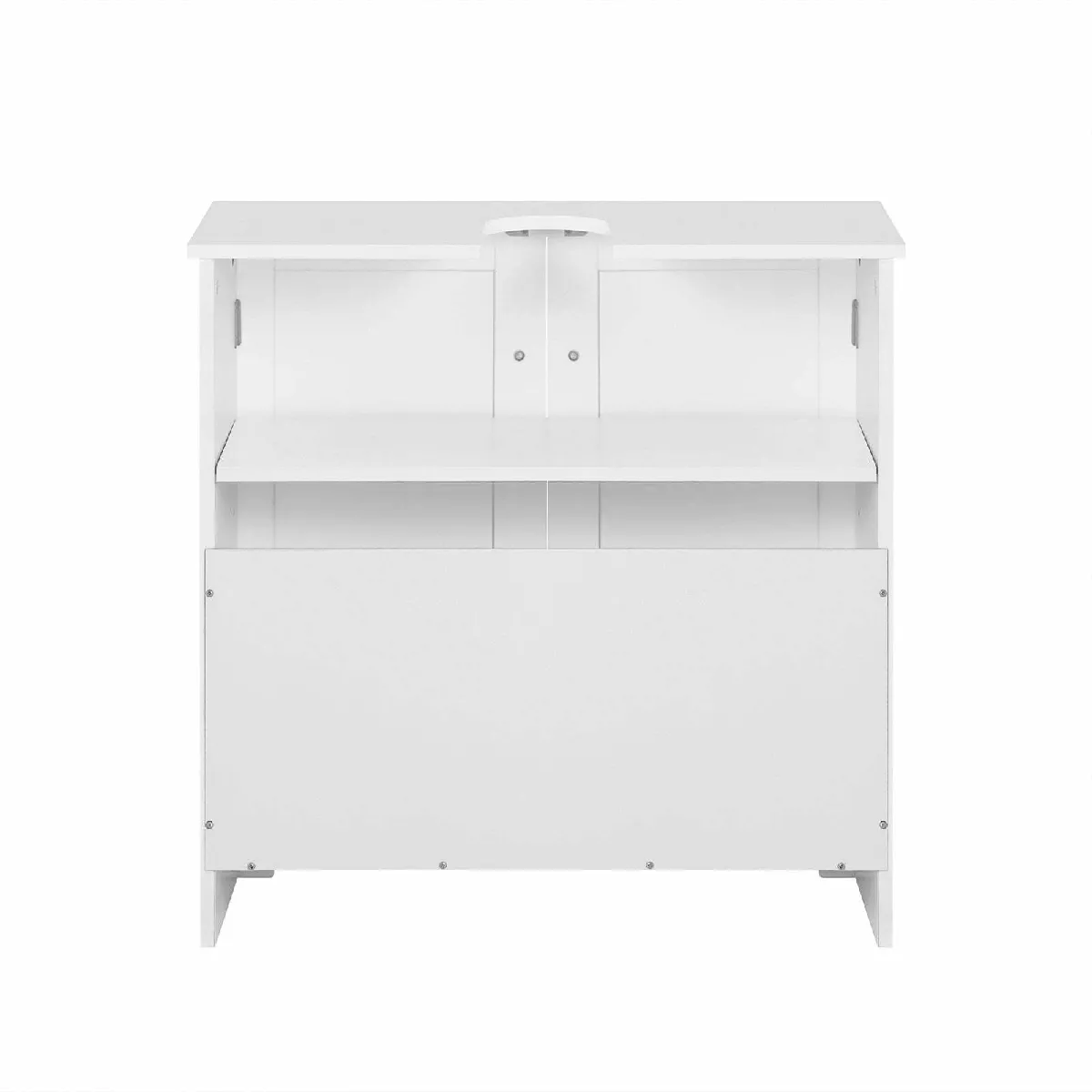 SoBuy BZR18-W Meuble Lavabo 60x29x60 cm