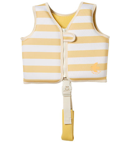 SunnyLife Schwimmweste - Sid Die Möwe - Mustard Stripe
