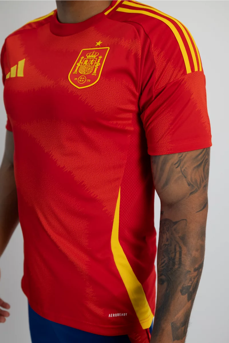 adidas Performance Spanien Home Replica Herren Fussballtrikot EM 2024