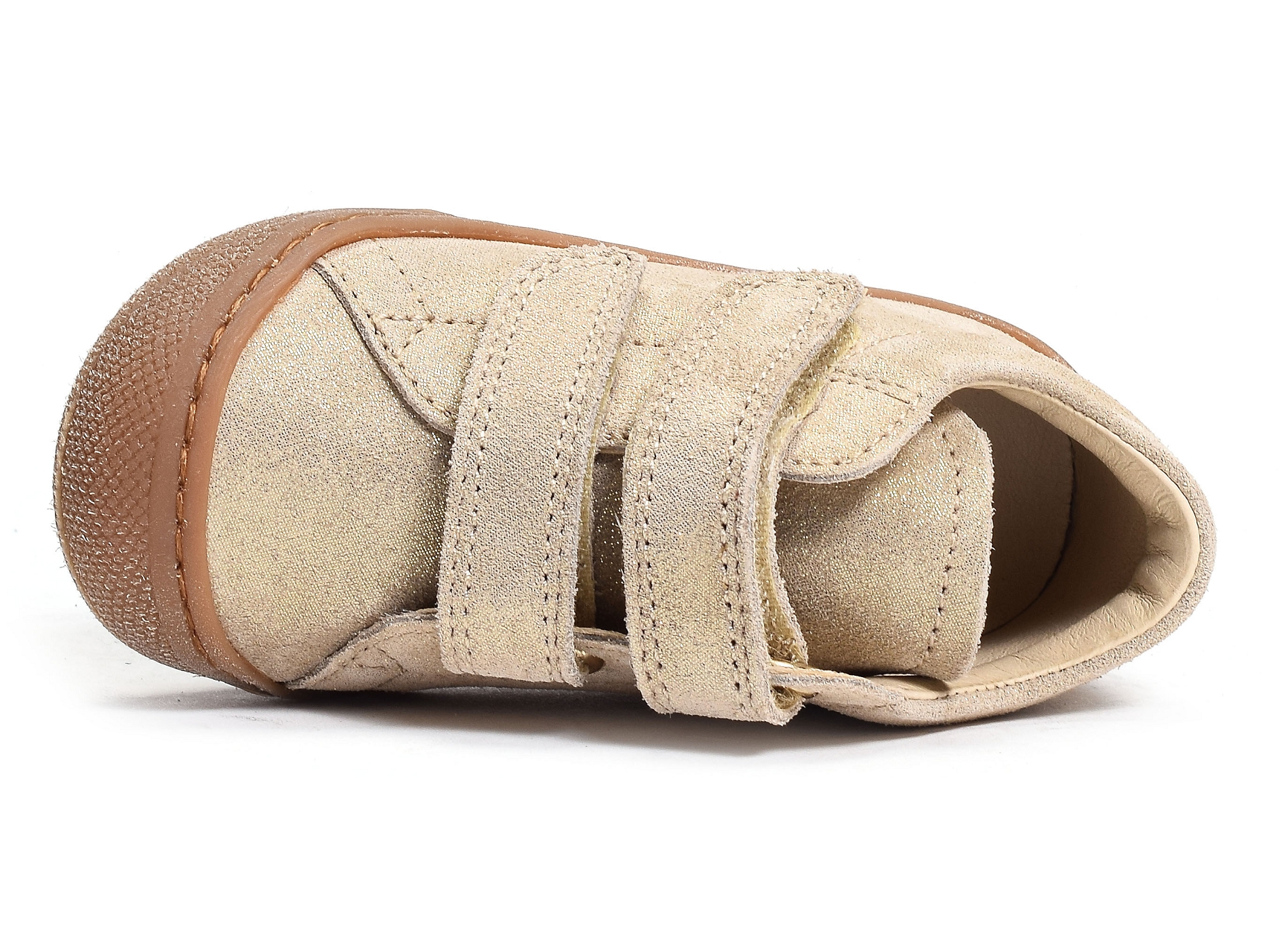 Cocoon girl velcro velours or