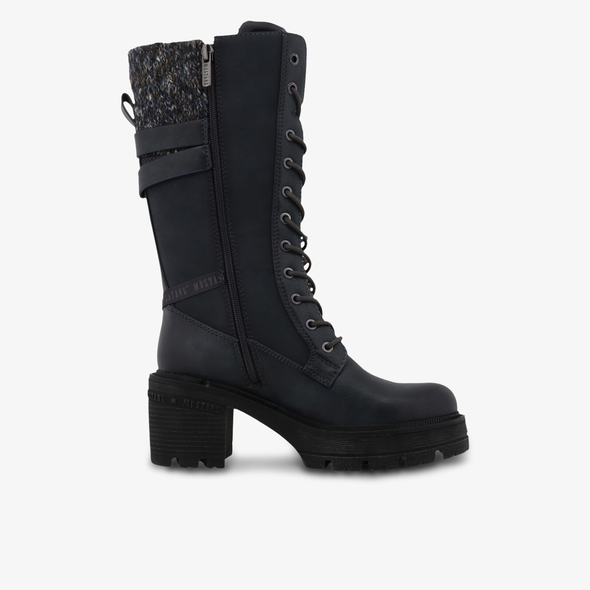 MUSTANG Damen Winterstiefel blau