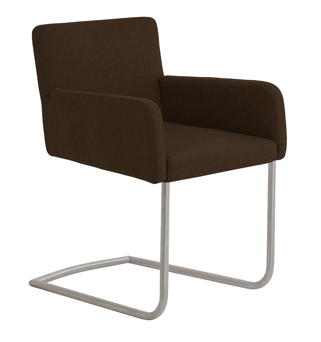 Esszimmerstuhl RIALTO LDM3-LDE Edelstahl /Stoff nut