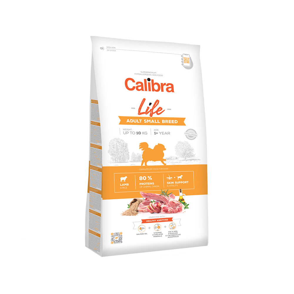 Calibra Dog Life Adult Small Breed - Lam
