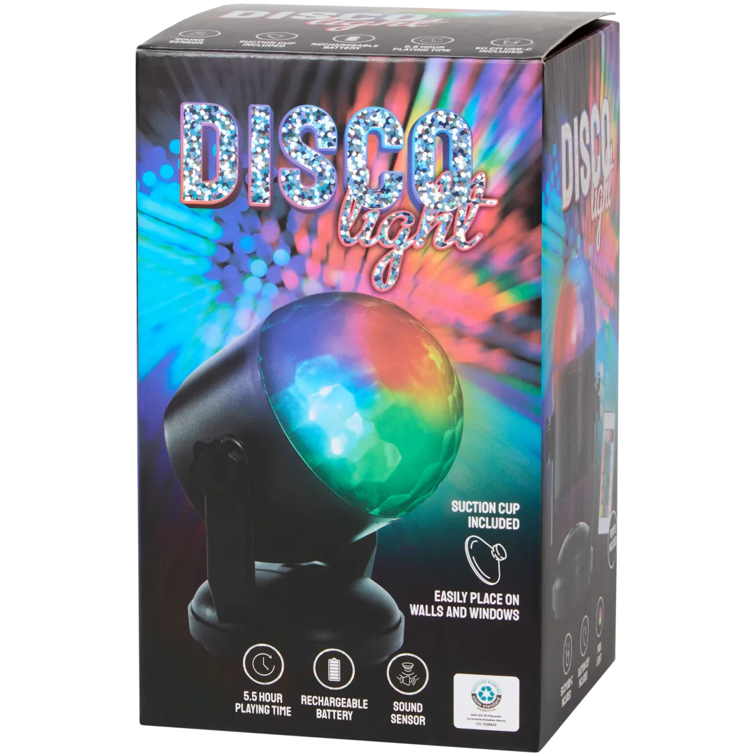 Lampe disco avec télécommande