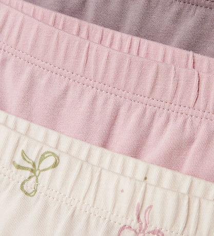 Name It Hipsters - 3er-Pack - Noos - NmfTights - Kaum Pink/Bows