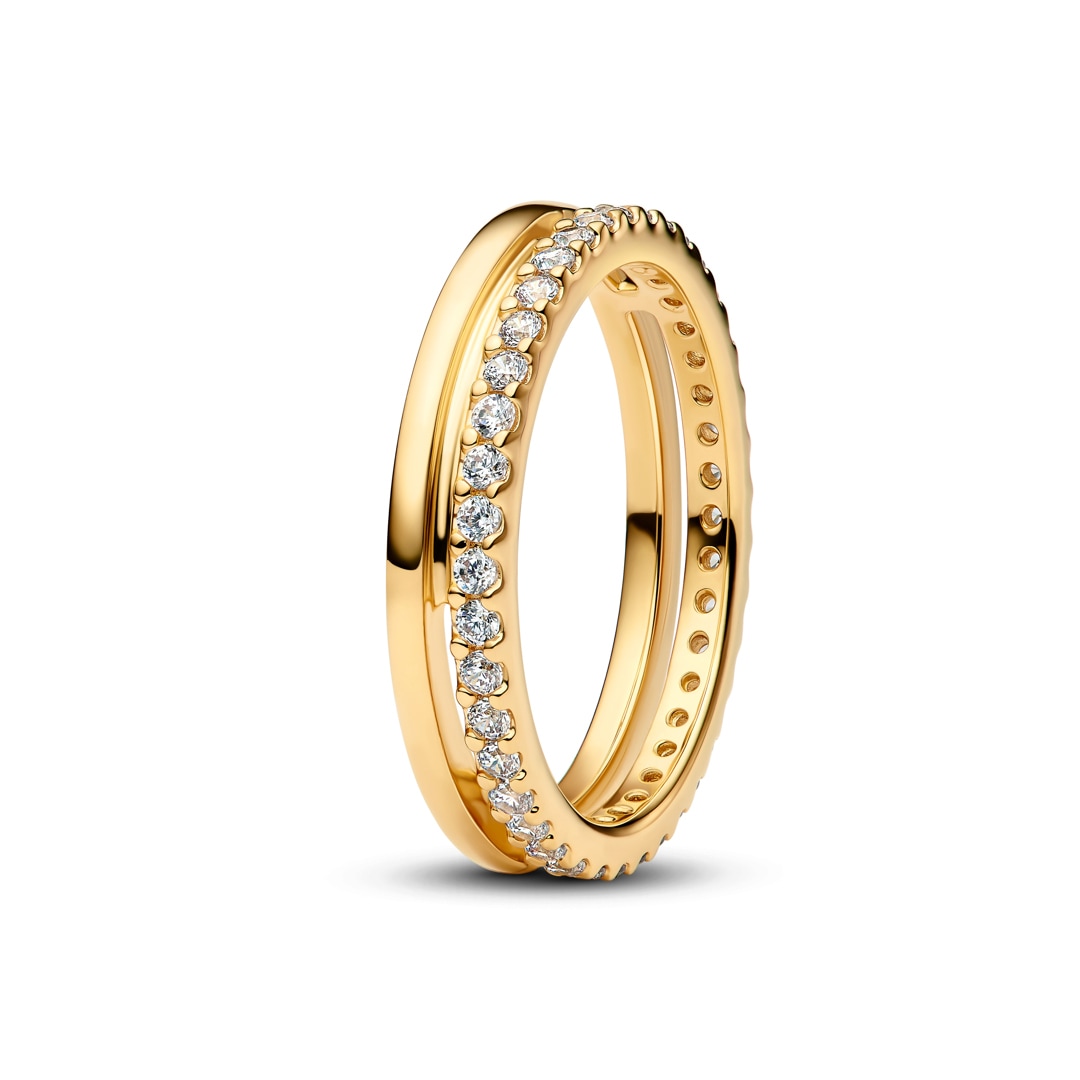 Pandora Gold Timeless Doppelbandring