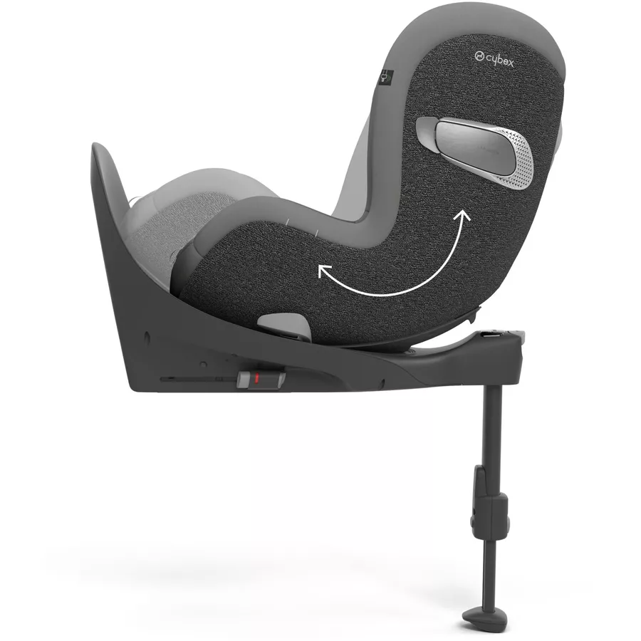 cybex PLATINUM Reboarder Sirona T I-Size Mirage Grey mit Basisstation Base T