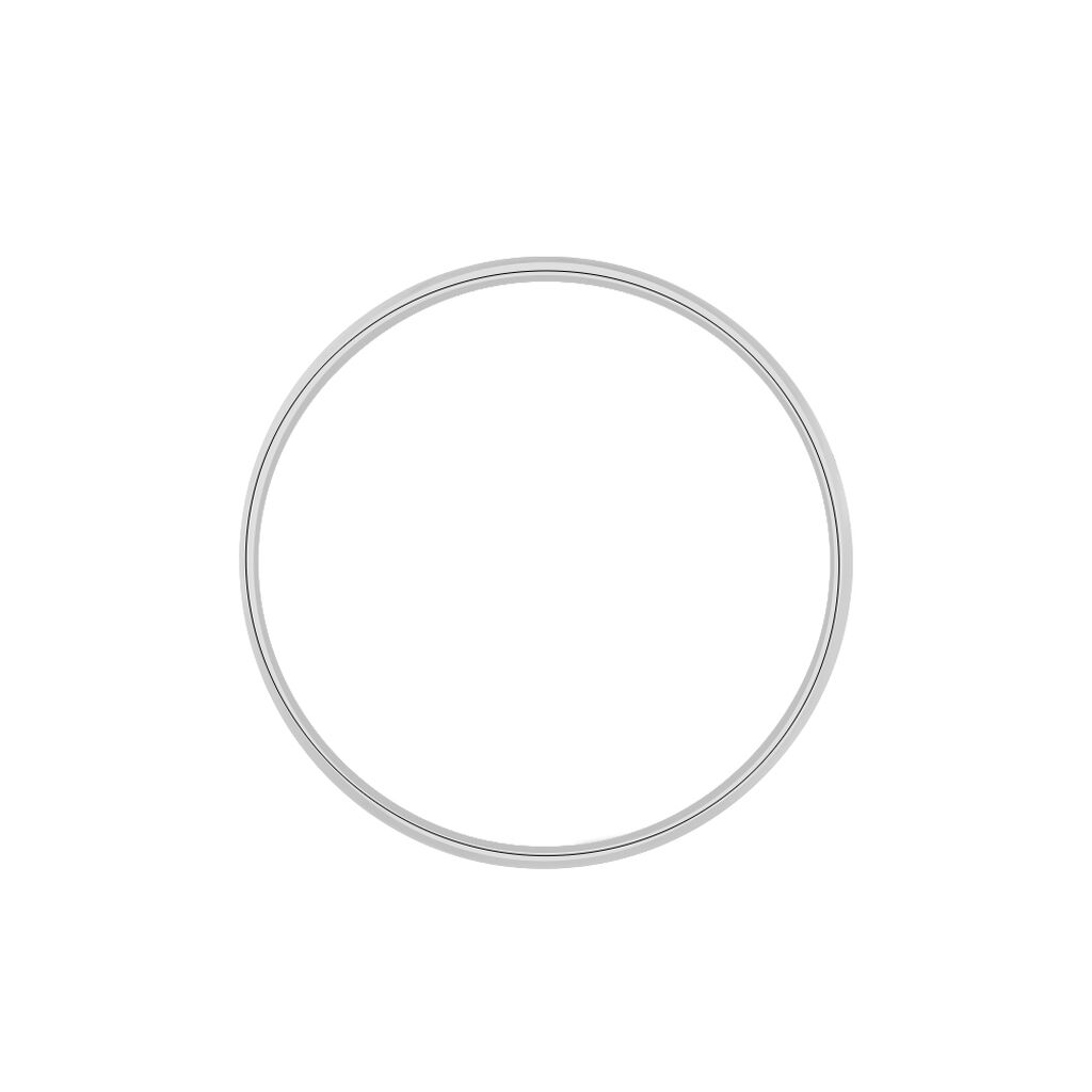 Alliance Celestyn Demi Jonc Classique Palladium Blanc