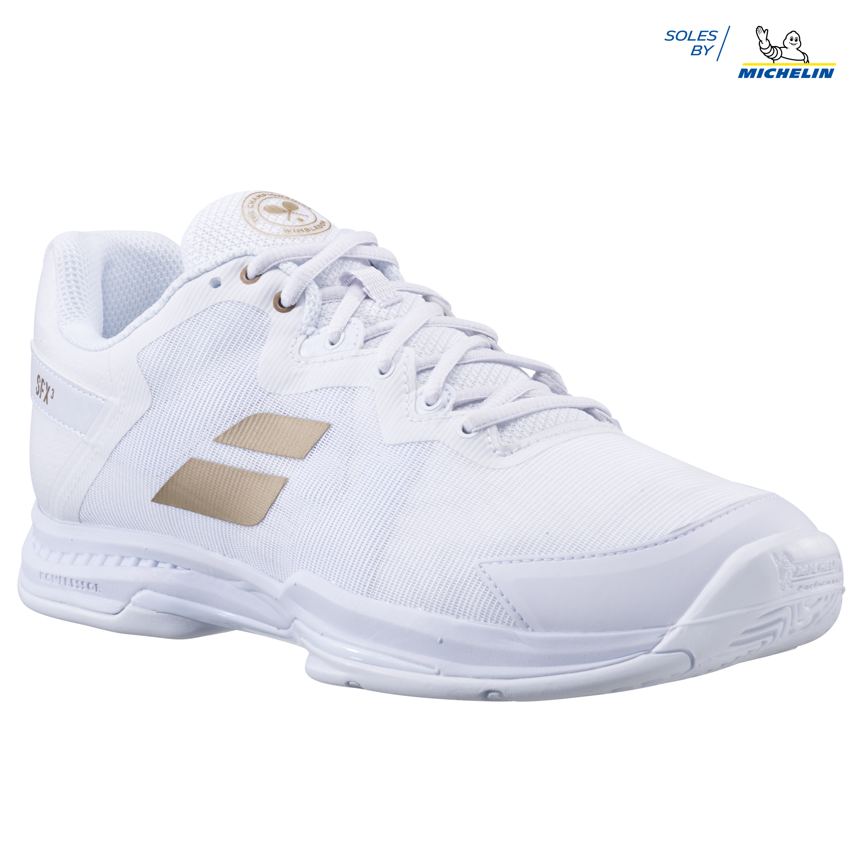 SFX 3 Wimbledon All Court Women White/Gold