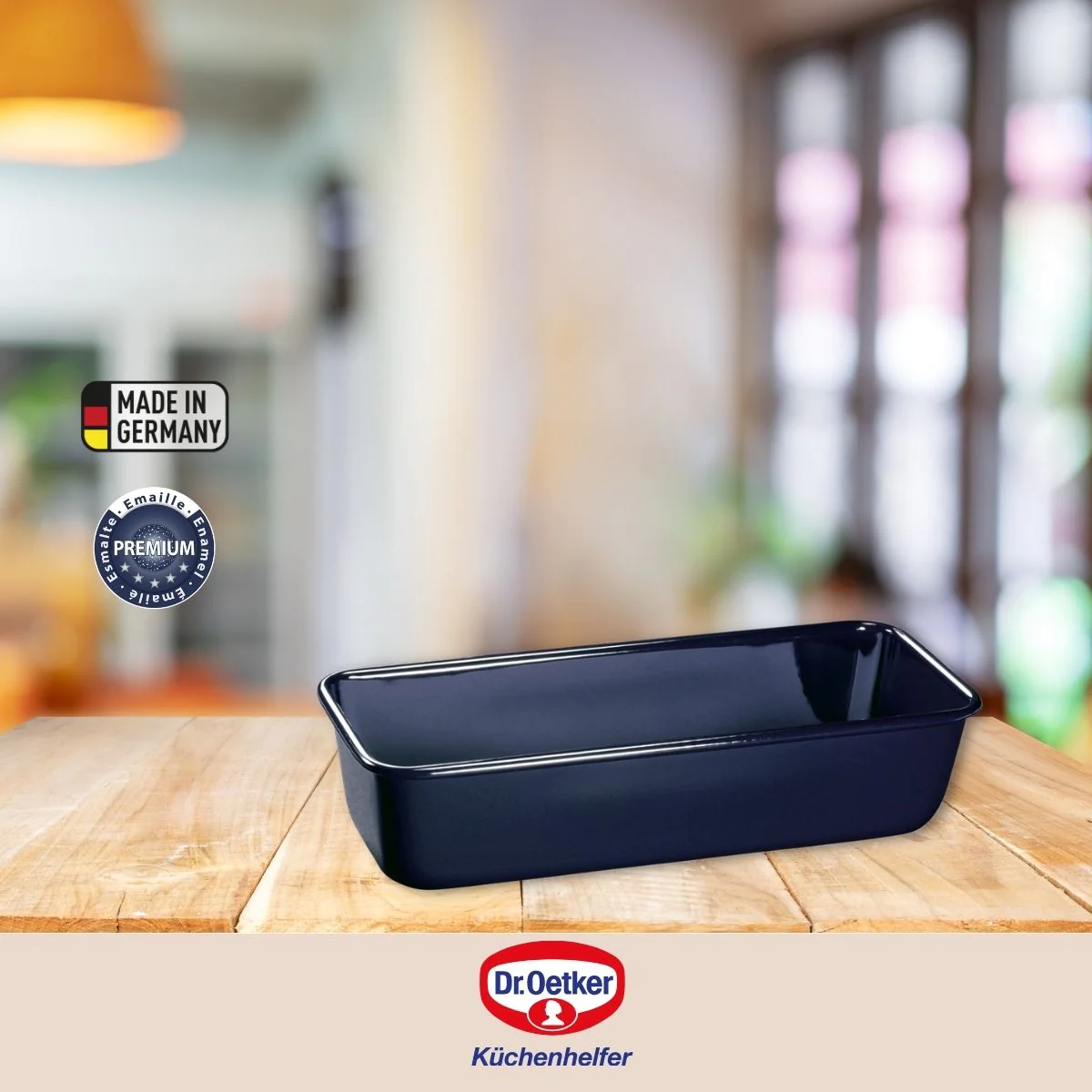 Moule à cake coins arrondis 25 cm Back Liebe Dr. Oetker