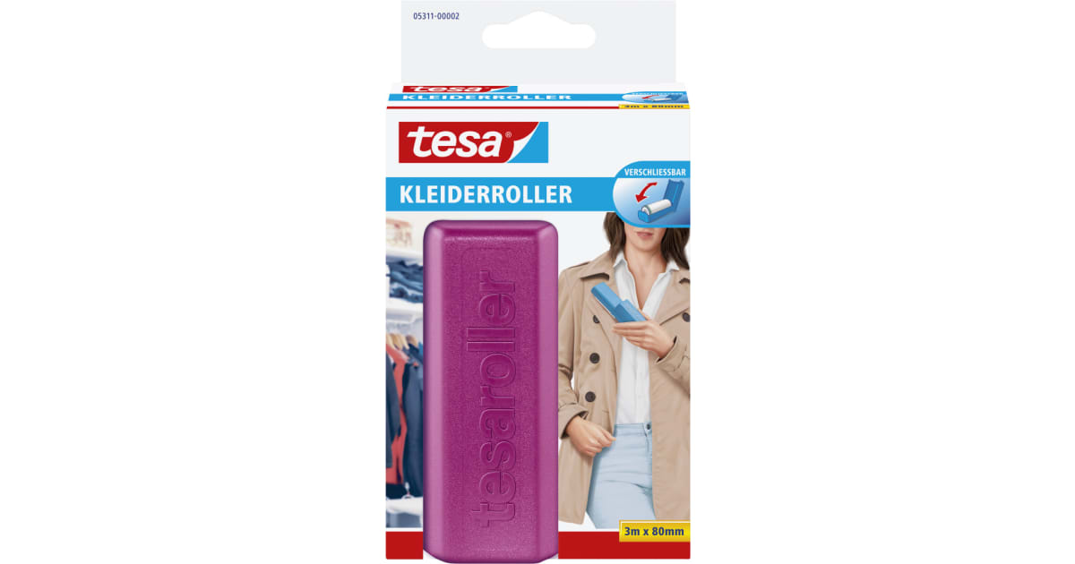 tesa® Kleiderroller verschließbar