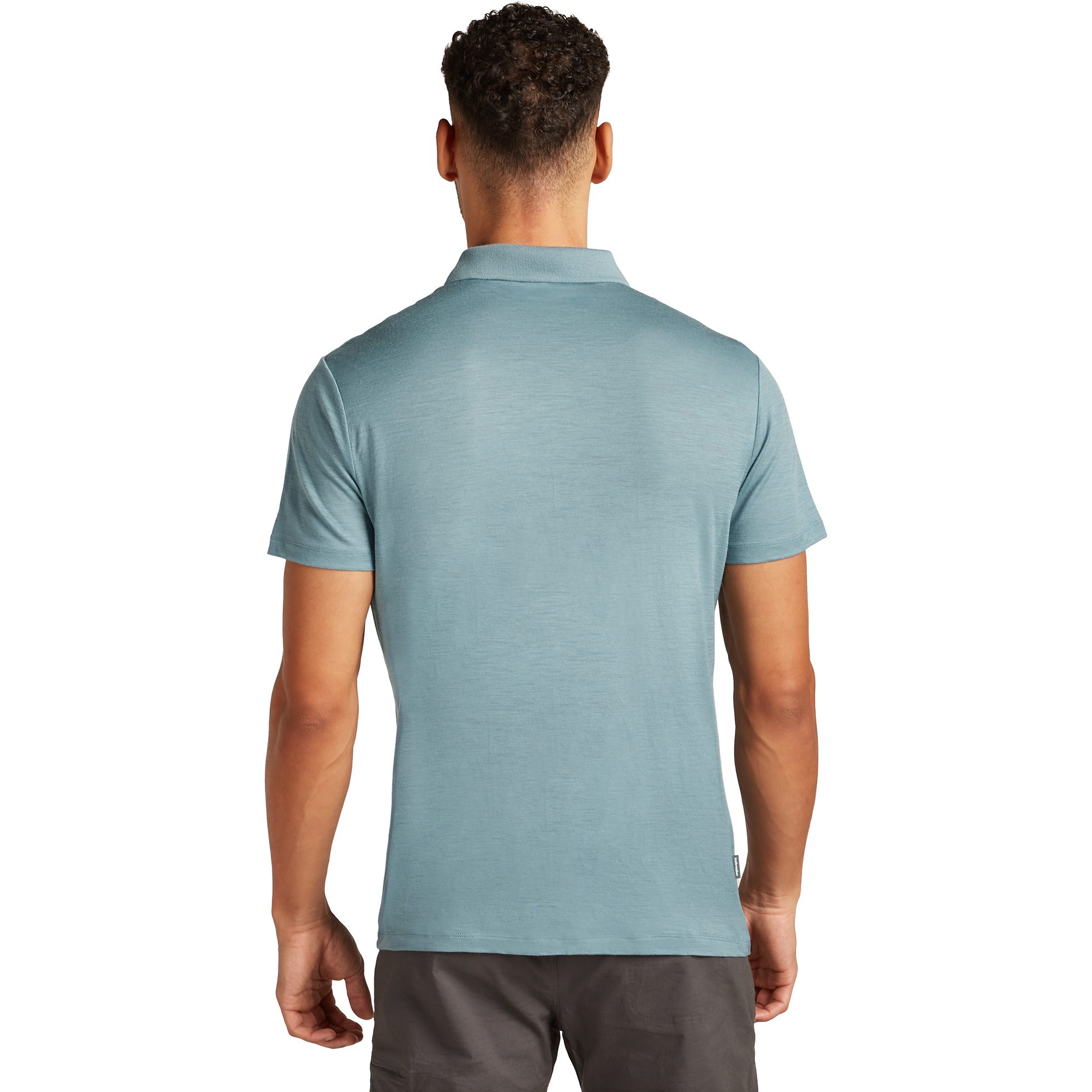 Icebreaker Merino 150 Tech Lite III Poloshirt Herren blue ash
