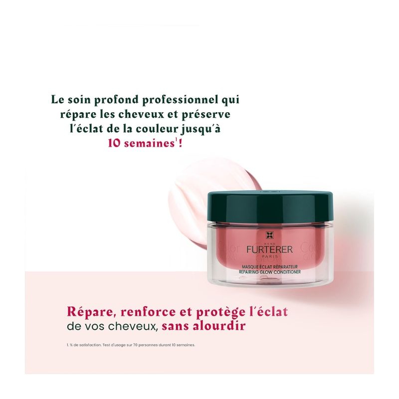 Masque éclat réparateur Color Glow René Furterer 250 ml