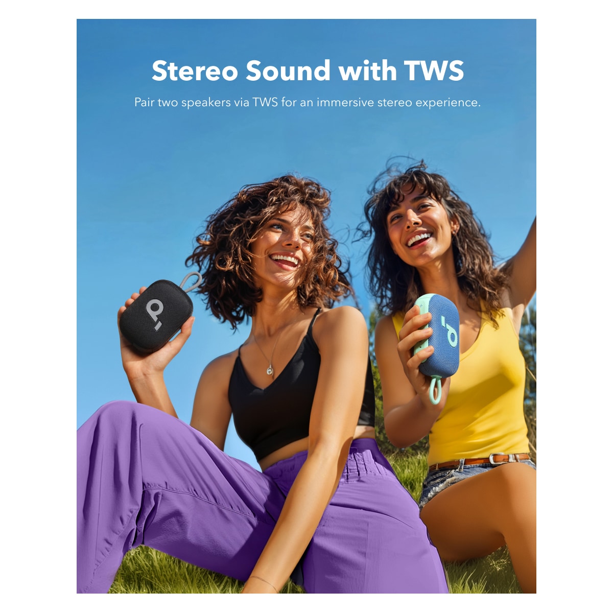 Soundcore Select 4 Go bærbar trådløs høyttaler (sort)