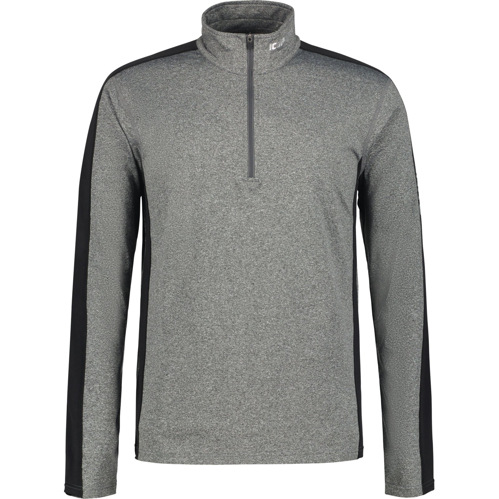 Icepeak Herren-Unterziehshirt 1/2 Zip Flemington M, dunkelgrau