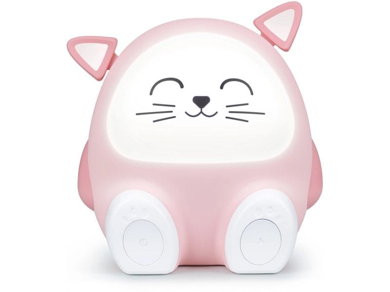 Big Ben Interactive KIDS Bluetooth-Lautsprecher Cat Portable Lautsprecher mit tierischem Design und Beleuchtung speziell für Kinder