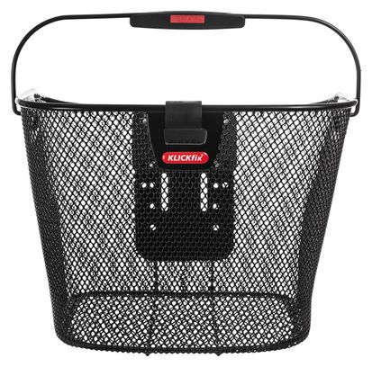Panier pour Cintre Klickfix Uni 16L avec fixation éclairage Noir