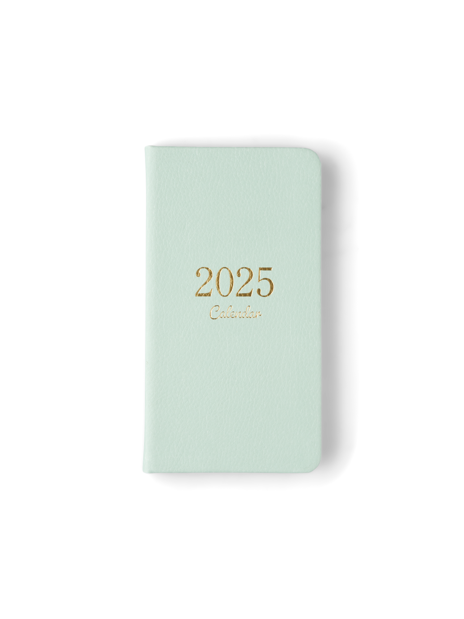 Kalender 2025 | Papir/karton. 15 x 8 cm. | Dusty Green