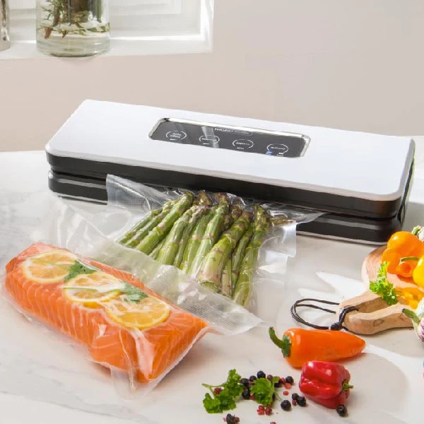 Appareil à emballer sous vide blanc 37 cm 150 W KSSV60 Kitchen Chef Pr