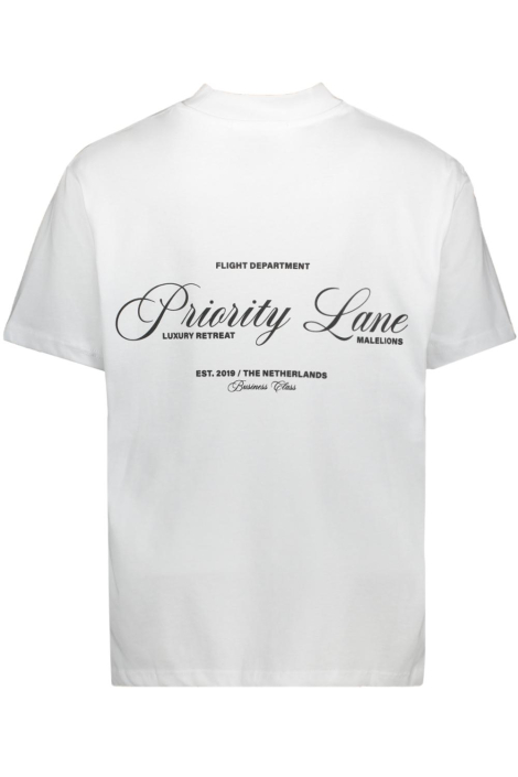 Malelions witte heren t-shirt