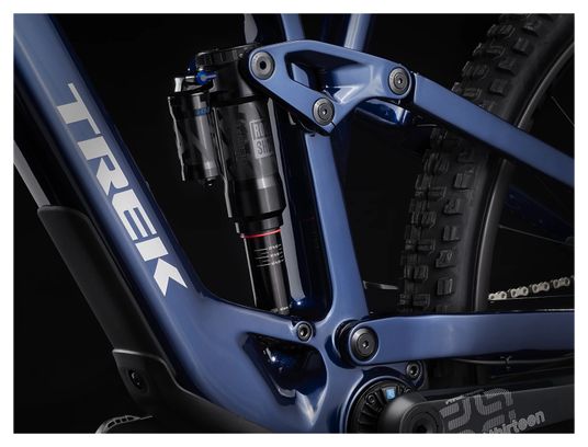 VTT Électrique Tout-Suspendu Trek Fuel EXe 9.8 Sram GX Eagle AXS 12V 360 Wh 29'' Bleu Mulsanne
