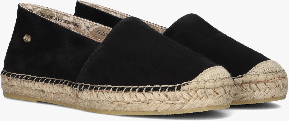 FRED DE LA BRETONIERE zwarte fred de la bretoniere espadrilles mili ana