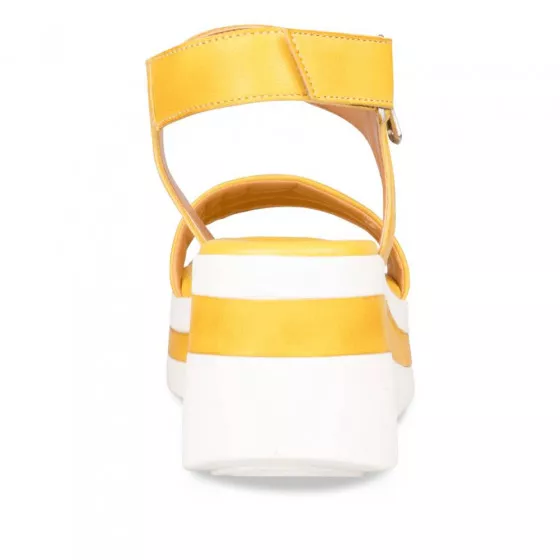 Sandales JAUNE SINEQUANONE LEATHER