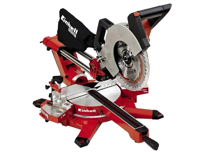 Einhell TE-SM 2534 Dual, 5100 rpm, 45°, 45°, Vekselstrøm, 1800 W, 614 mm