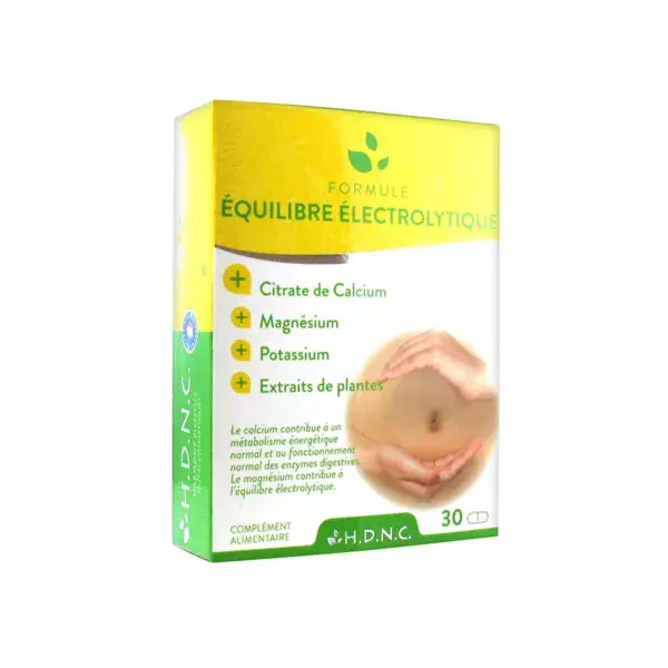 Fórmula HDNC para Equilíbrio Eletrolítico, 30 comprimidos