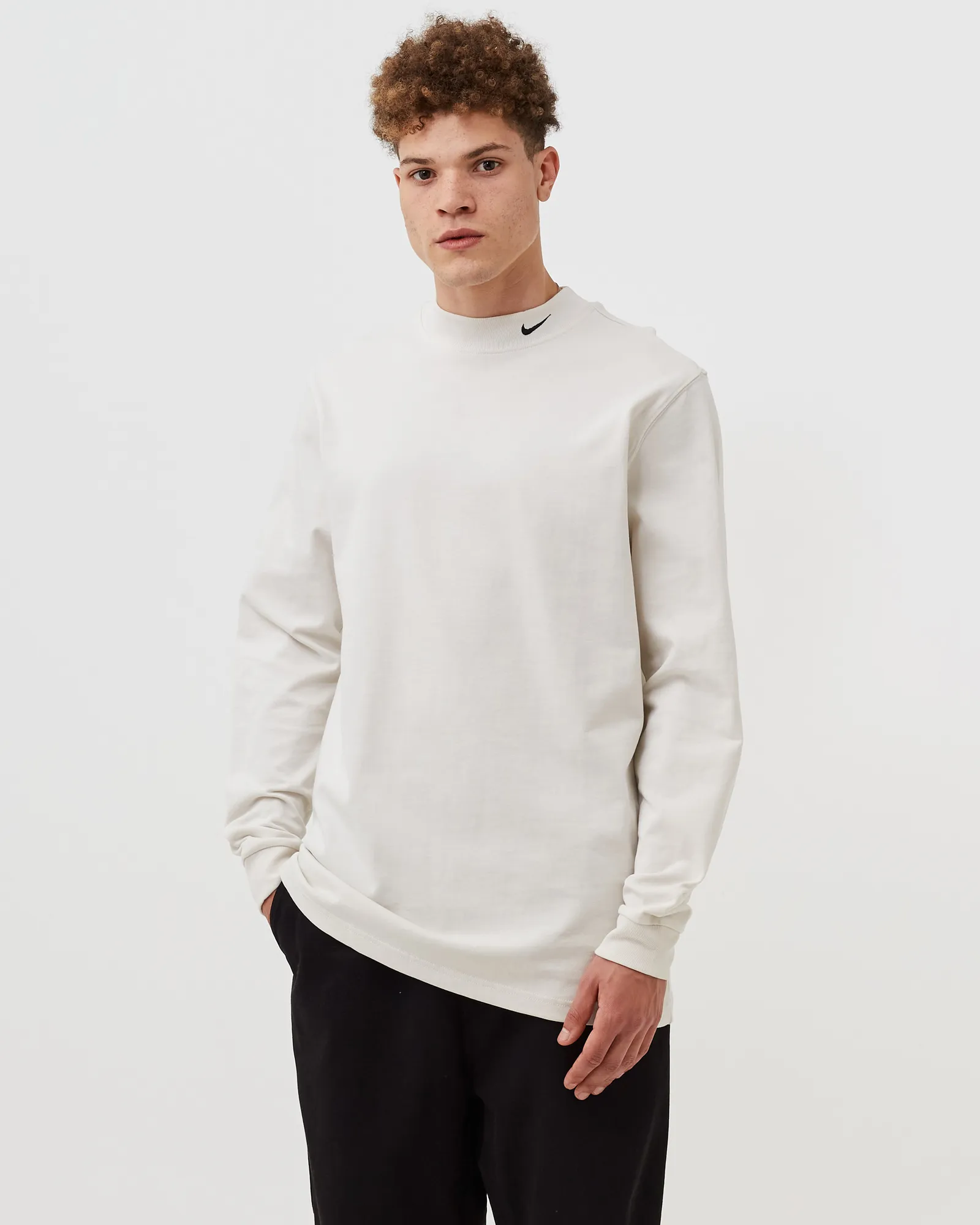 Nike Long-Sleeve Mock Neck Shirt