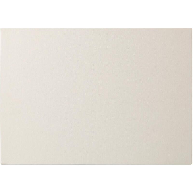 Prêt à peindre carton toilé 46x33cm 3mm 8P - Blanc