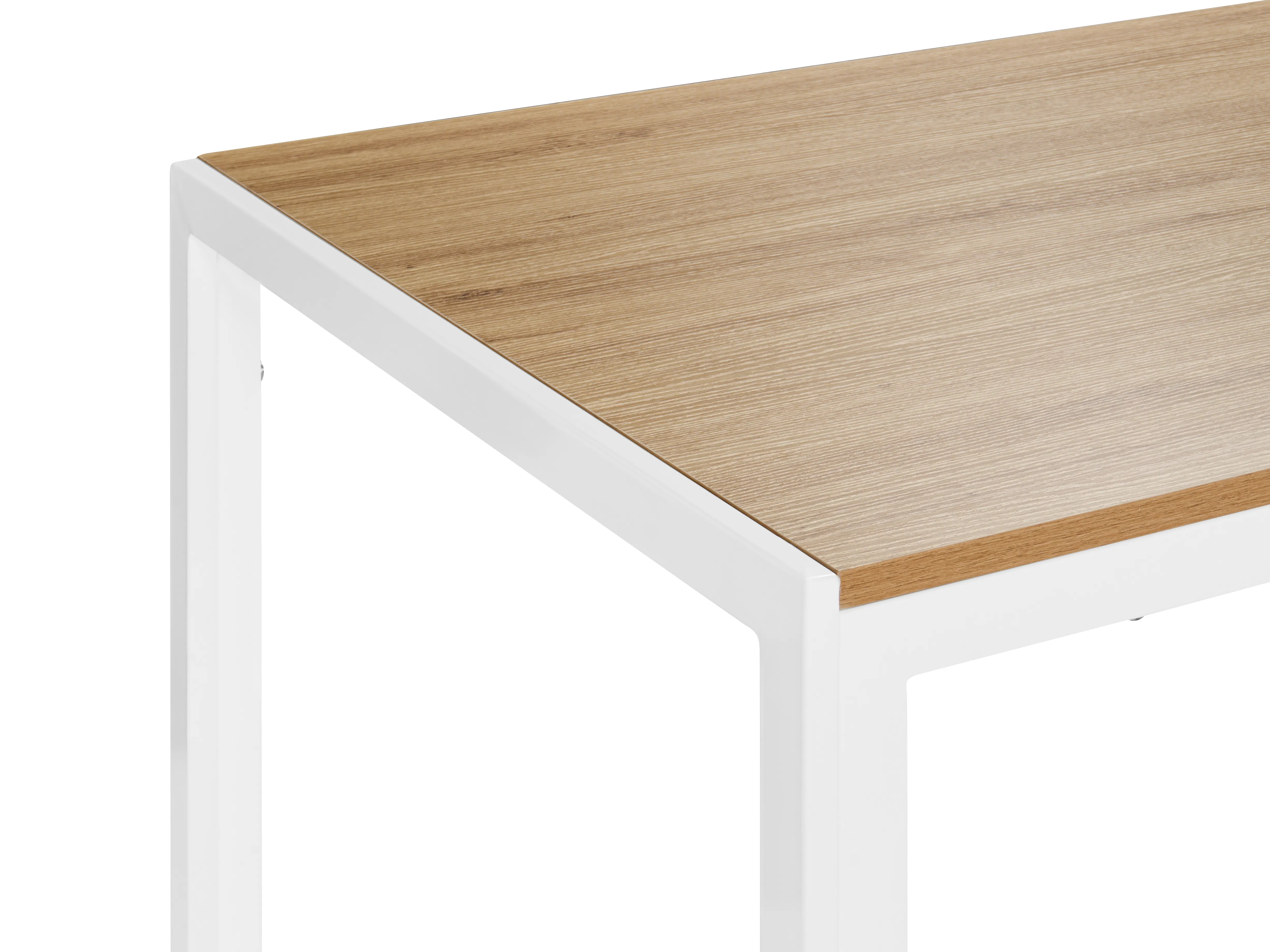 Eettafel MANN Bruin/wit 80 cm 120 cm