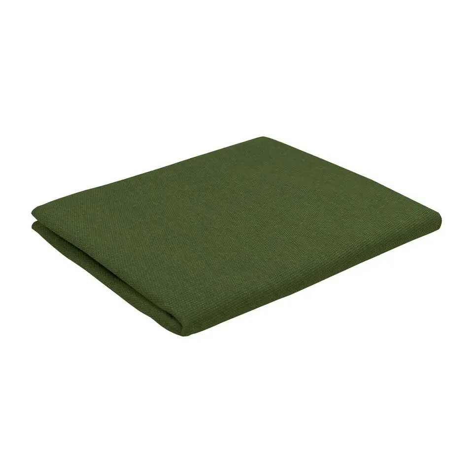 Madison - Tafelkleed Moss green canvas eco  - Ca. 180x140 cm