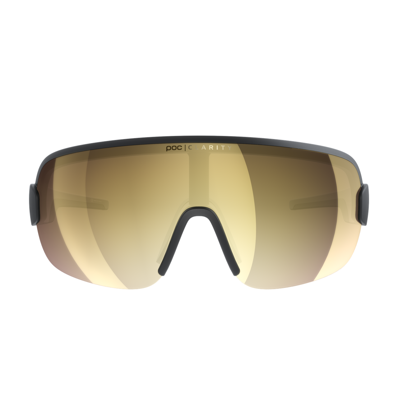 POC Aim Cykelbriller Uranium Black Clarity Road Gold Mirror