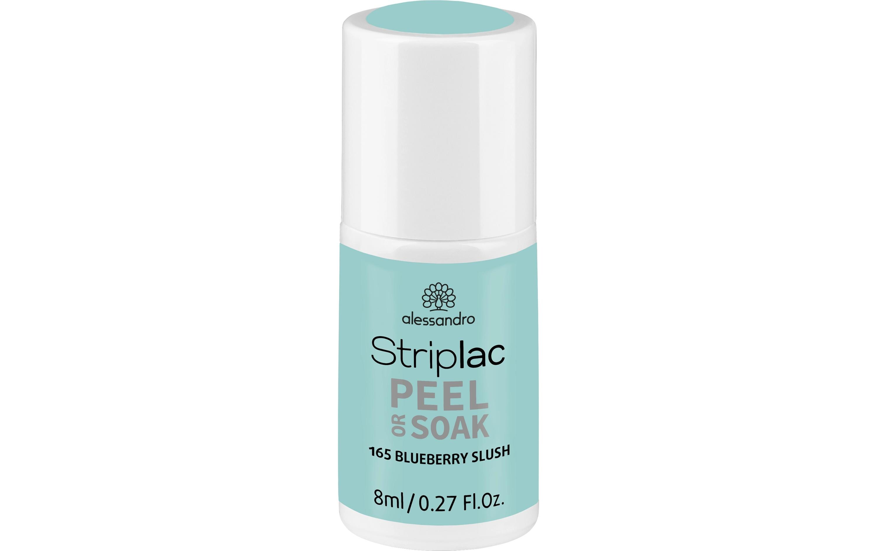 Nagelgel Striplac 165 Blueberry SlushKratz- und splitterfester Gel-Nagellack