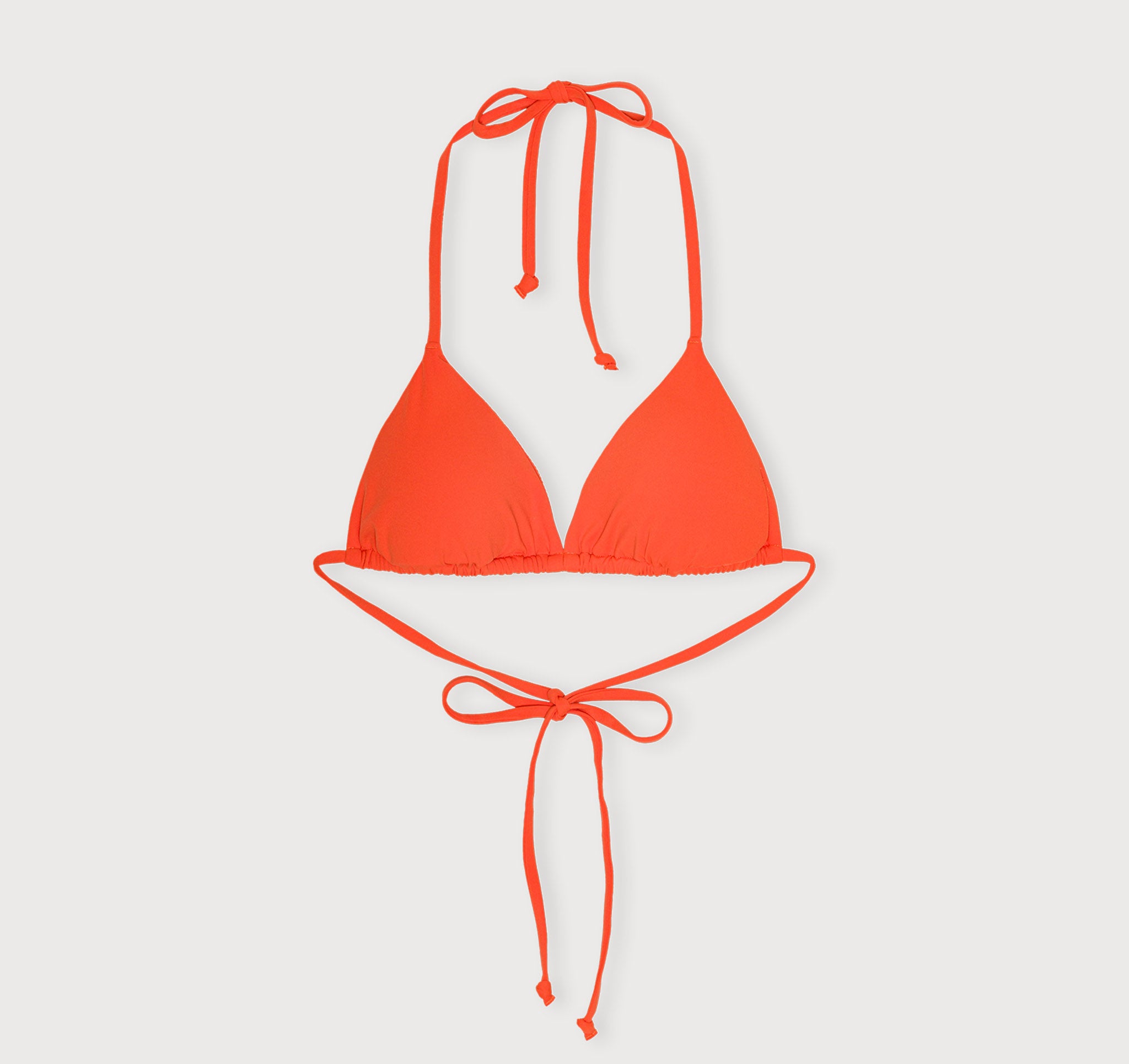 RECYCLED NYLON<br>Swim Triangle Bikini Top