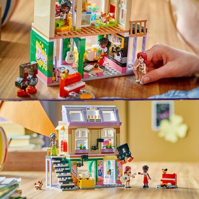 LEGO Friends 42653 Musikkbutikk og leilighet