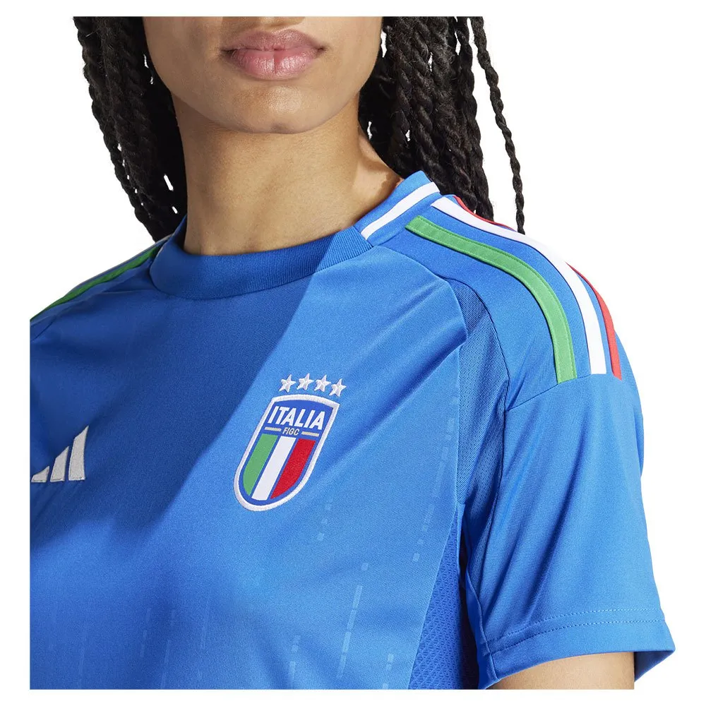 adidas Italy 23/24 Heim Damen T-Shirt mit kurzen Ärmeln